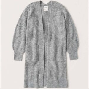 A&F Waffle knit duster size XS